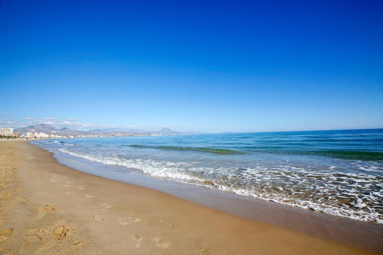 San Juan Beach Apartment With Ac And Views Alicante Dış mekan fotoğraf